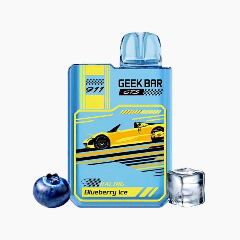 جيك بار 18000 سحبة توت ازرق ايس Geek Bar 911