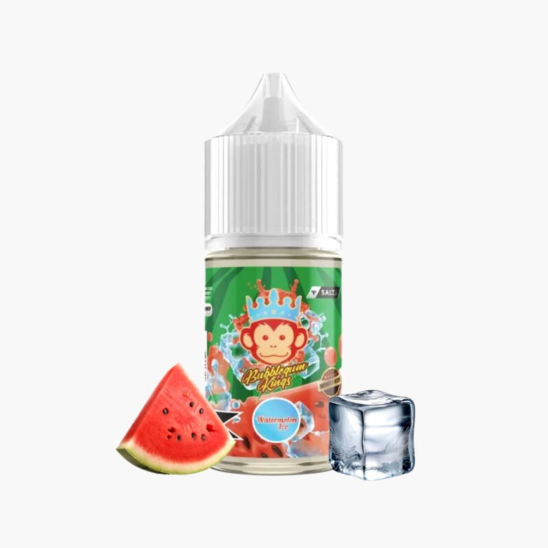 علكة بطيخ ايس سولت نكهة القرد 30 مل | Bubblegum Kings Watermelon Ice Salt