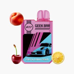 جيك بار 18000 سحبة كرز ليمون خوخ Geek Bar 911