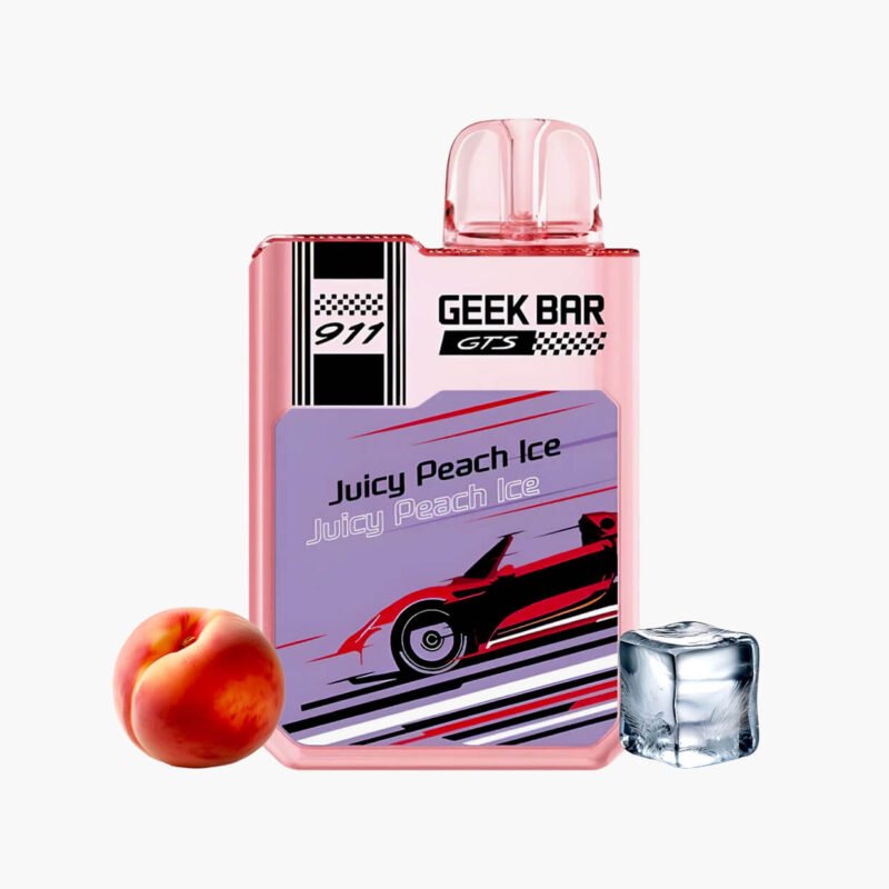 جيك بار 18000 سحبة خوخ ايس Geek Bar 911