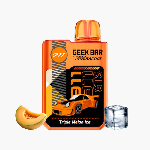 Triple-Melon-Ice-Geek-Bar-911-GTS جيك بار 18000 سحبة شمام ايس Geek Bar 911