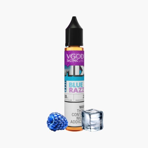 نكهة فيقود توت ازرق ايس سولت نكهة فيقود ايس بلو راز | Vgod Iced Blue Razz Salt 30ml