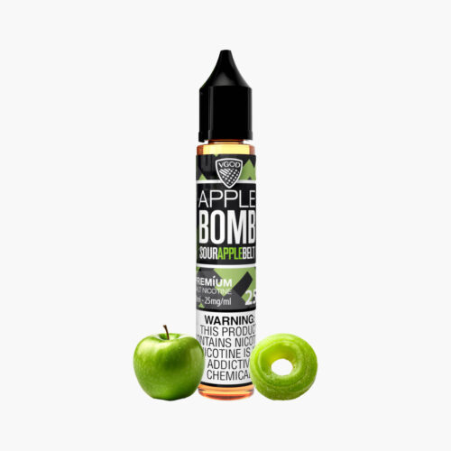 VGOD-apple-bomb-salt-30ml نكهة تفاح بومب سولت فيقود ابل سولت 30مل | Vgod Apple Bomb Salt 30ml