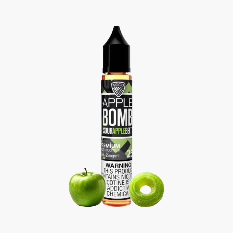 نكهة تفاح بومب سولت فيقود ابل سولت 30مل | Vgod Apple Bomb Salt 30ml