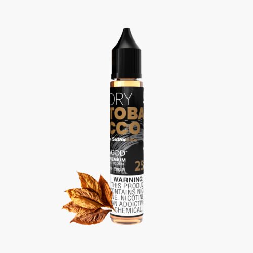 نكهة فيقود دراي توباكو سولت نيكوتين 30مل نكهة توباكو سولت دخان السعودية | Vgod Dry Tobacco Salt 30ml