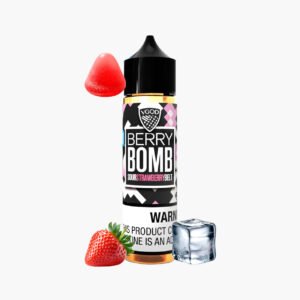 نكهة فيقود فراوله ايس بومب 60مل Vgod Iced Berry Bomb 60ml Strawberry ice bomb in saudi