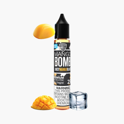 VGOD-iced-mango-bomb-salt-30ml نكهة مانجو بومب ايس سولت فيقود 30مل | Vgod Iced Mango Bomb Salt 30ml