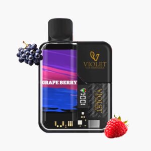فيوليت 8000 سحبه جاهزه عنب توت | Violet 8000 Puffs Disposable grape raspberry