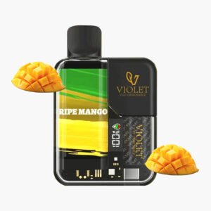 فيوليت 8000 سحبه جاهزه مانجو | Violet 8000 Puffs Disposable ripe mango