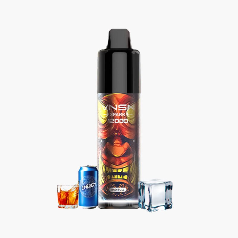 سحبة فنسن سبارك 12000 موشة في السعودية نكهة مشروب الطاقة ايس باد بول | Vnsn Spark 12000 Puff Disposable bad bull ICE