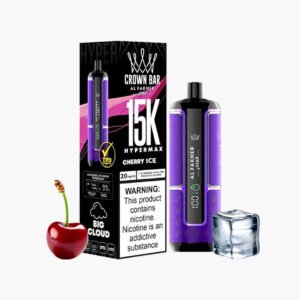 فيب الفاخر كرز ايس 15000 سحبة al fakher cherry ice 15000 puff crown bar