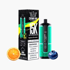 فيب الفاخر سبيس دريم 15000 سحبة al fakher space dream 15000 puff crown bar