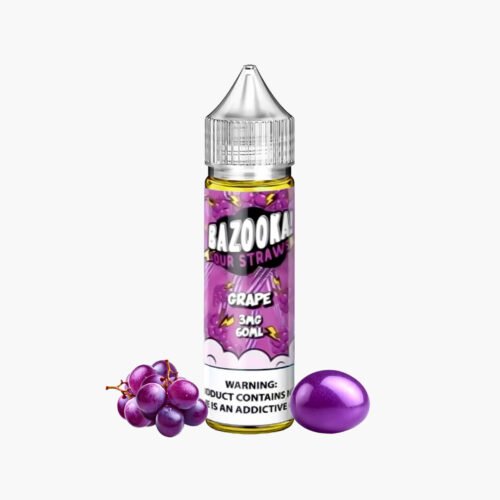 بازوكا عنب | نكهة شيشة الكترونية بالسعودية | Bazooka Grape 60ml Vape