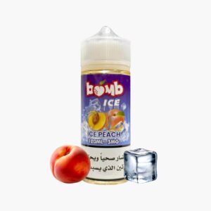 بومب خوخ ايس 120 مل | Bomb Peach Ice