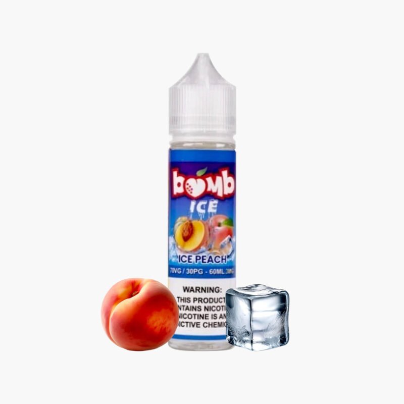 بومب خوخ ايس 60 مل | Bomb Peach Ice