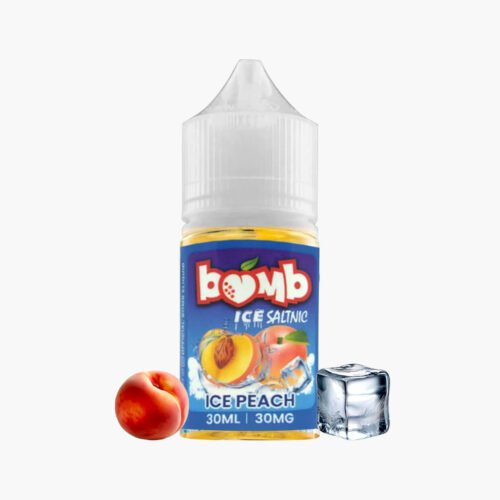نكهة بومب خوخ ايس سولت 30 مل | Bomb Peach Ice Salt nicotine
