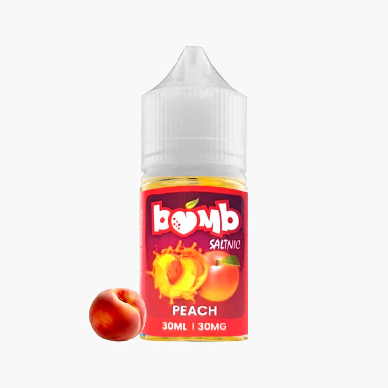 bomb-peach-salt-30ml نكهة بومب خوخ سولت نكهه 30 مل | Bomb Peach Salt