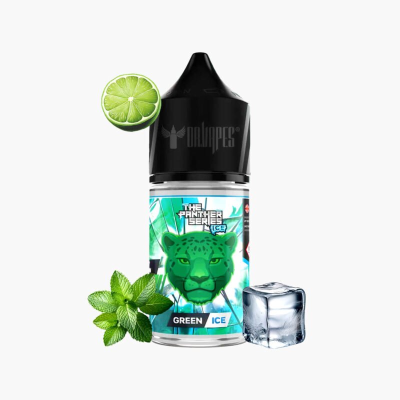 نكهة جرين ايس سولت بانثر جوس سحبة ليمون نعناع | Dr Vapes Panther Green Ice Salt 30ml