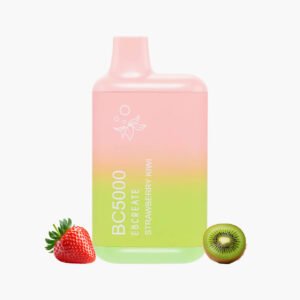 الف بار 5000 موشة | شيشة جاهزة فراولة كيوي | Elfbar BC5000 5000 Puff Disposable Strawberry kiwi