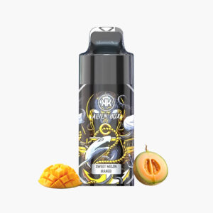 energy-8000-alien-box-sweet-melon-mango انيرجي 8000 سحبة جاهزة اليان بوكس شمام مانجو | Energy 8000 Alien Box Disposable Vape sweet melon mango