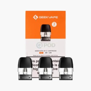 بود جيك فيب كيو 3 بودات غيارات جيك كيو 1.2 اوم | Geek Vape Q pods Replacement 3pcs 1.2 ohm