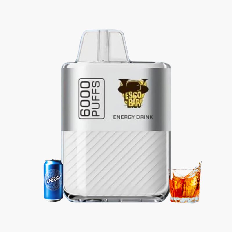هوانا 6000 موش ايسكو بار سحبة جاهزة نكهة مشروب الطاقة | Hawana 6000 Puffs Esco Bar Disposable Vape KSA energy drink