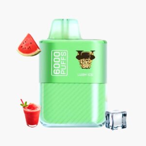هوانا 6000 موش ايسكو بار سحبة جاهزة نكهة لوش ايس | Hawana 6000 Puffs Esco Bar Disposable Vape KSA lush ice