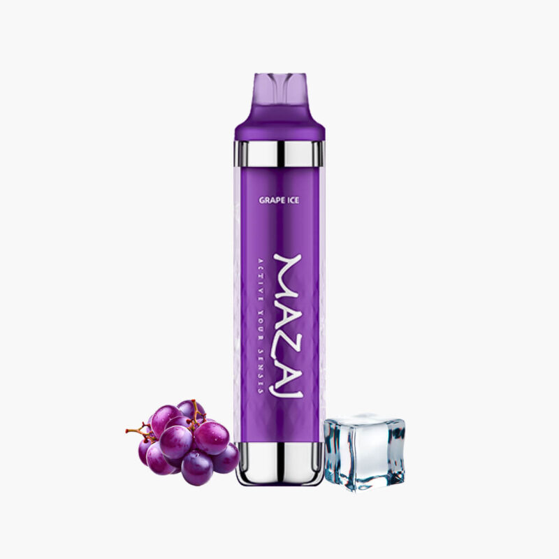 mazaj-8000-puffs-black-disposable-grape-ice سحبة مزاج 8000 موش بلاك عنب ايس مزاجي | Mazaj 8000 Puffs Black Disposable grape ice
