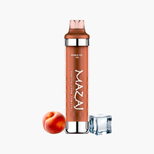 mazaj-8000-puffs-black-disposable-peach-ice سحبة مزاج 8000 موش بلاك خوخ ايس مزاجي | Mazaj 8000 Puffs Black Disposable peach ice