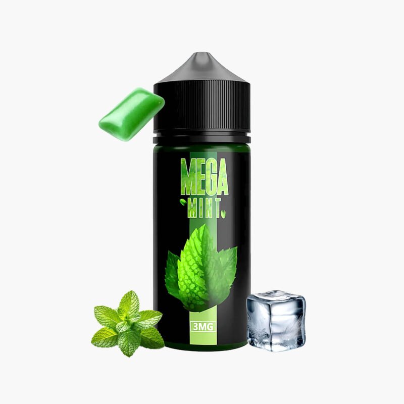 نكهة ميجا نعناع ايس 120مل افضل نكهة نعناع ايس فيب Mega mint Ice E-liquid 120ml