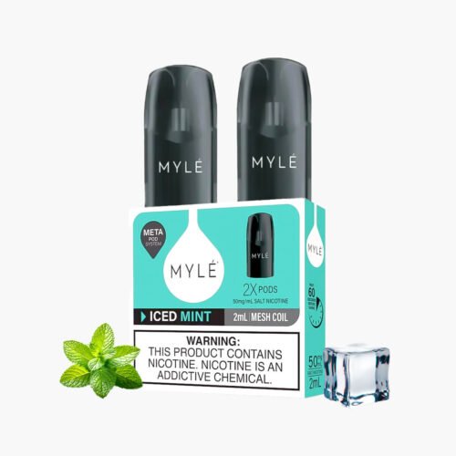 بودات مايلي ميتا الأصلية نعناع ايس | Myle Meta Pods V5 iced mint
