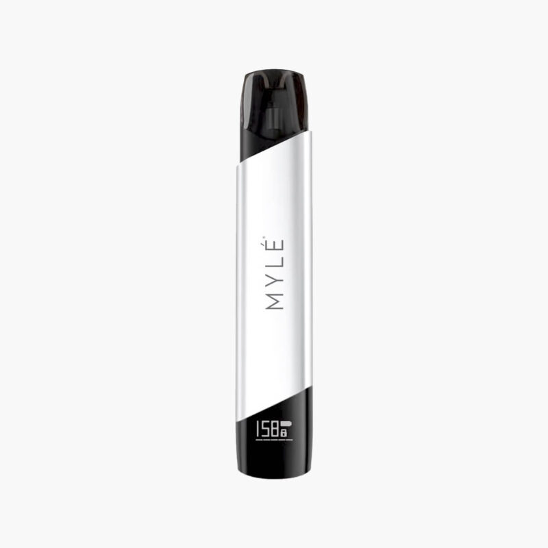 myle-meta-pod-v5-device-white جهاز مايلي ميتا بود 5 ابيض سحبة بودات | سيجارة الكترونية | Myle Meta Pod Device V5 White