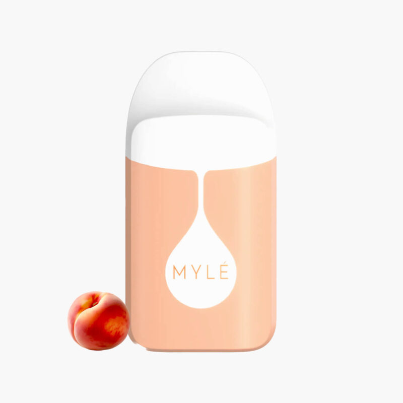 مايلي مايكرو 1000 سحبه جاهزه خوخ | Myle Micro 1000 Puffs Disposable georgia peach