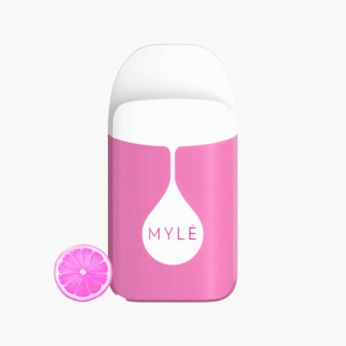 مايلي مايكرو 1000 سحبه جاهزه ليمون وردي | Myle Micro 1000 Puffs Disposable pink lemonade