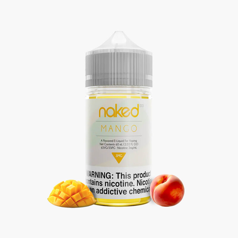 نيكد مانجو نكهة شيشة الكترونية السعودية | Naked Mango 60ml E-liquid Saudi