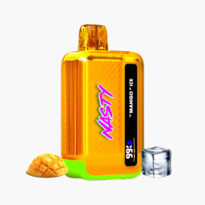 سحبة ناستي 10000 موش سحبة ناستي بار مانجو ايس | Nasty 10000 puffs dx10i Disposable mango ice