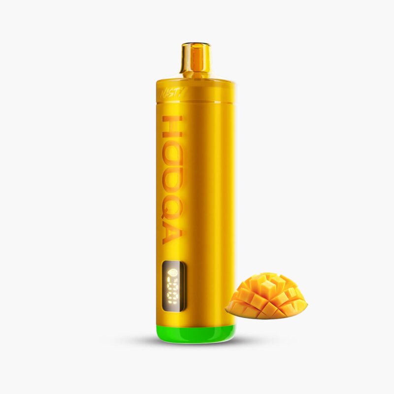 ناستي 15000 سحبة مانجو شيشة هوكا | Nasty Hooqa 15000 Puff Disposable Caribbean Mango