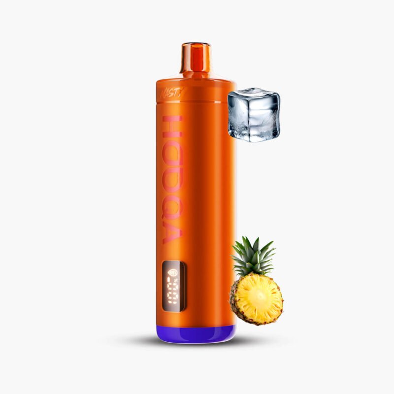 ناستي هوكا 15000 سحبة اناناس ايس شيشة | Nasty Hooqa 15000 Puff Disposable Pineapple ice