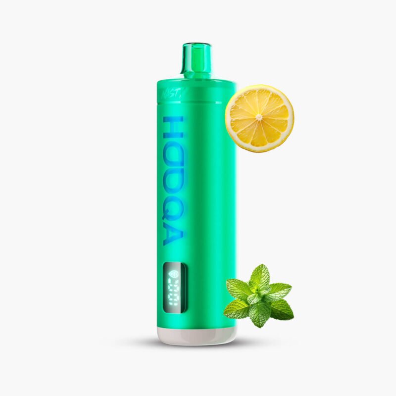 ناستي هوكا 15000 سحبة ليمون نعناع شيشة | Nasty Hooqa 15000 Puff Disposable Lemon Mint