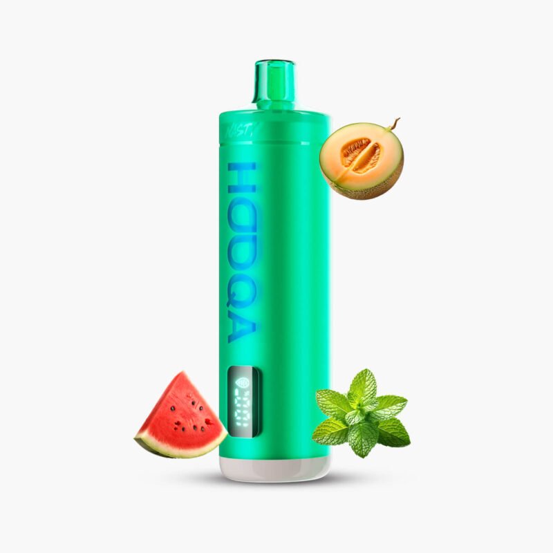 ناستي هوكا 15000 سحبة بطيخ شمام ايس شيشة | Nasty Hooqa 15000 Puff Disposable Mixed melon mint