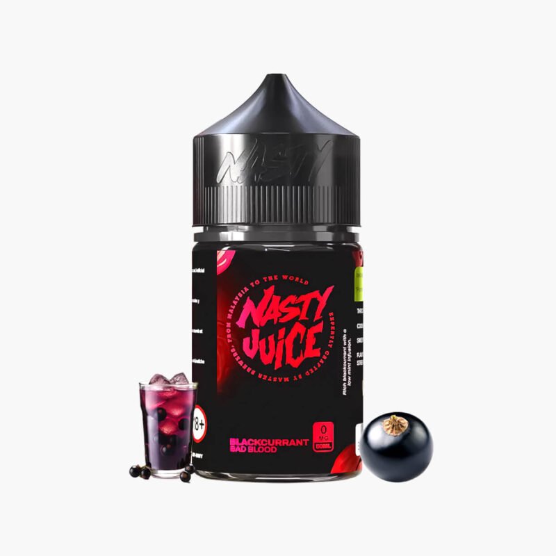 ناستي باد بلود نكهة توت فيمتو فيب | شيشة السعودية | Nasty Bad Blood 60ml KSA