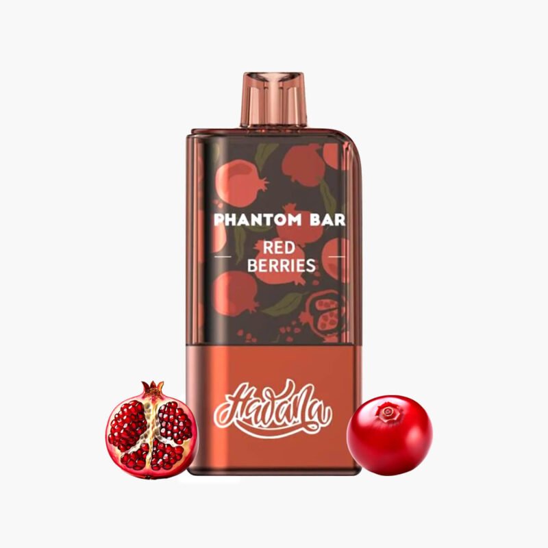 فانتوم بار 12000 رويال توت احمر هوانا | Phantom Bar 12000 Hawana Disposable Red Berries