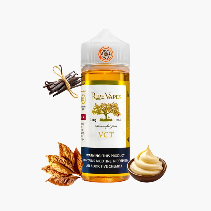 نكهة VCT في سي تي 120 مل توباكو الأصلية بالسعودية | Ripe Vapes VCT Vape 120ml Saudi Vape