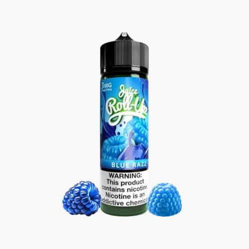 رول ابز توت ازرق نكهة شيشة الكترونية | Juice Roll Upz Blue Razz 60ml