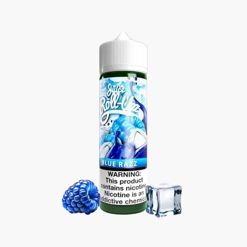 رول ابز توت ازرق ايس 60 مل نكهة فيب | Roll Upz Blue Razz Ice 60ml