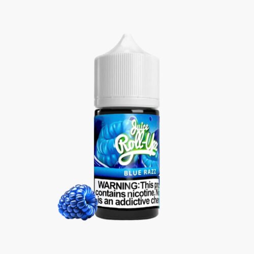 رول ابز توت ازرق سولت نكهة سحبة | Roll Upz Blue Razz Salt 30ml E-liquid