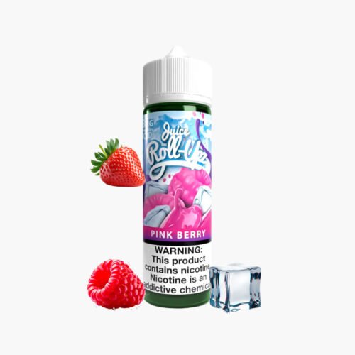 رول ابز بينك بيري ايس نكهة شيشة | Roll Upz Pink Berry Ice 60ml E-liquid