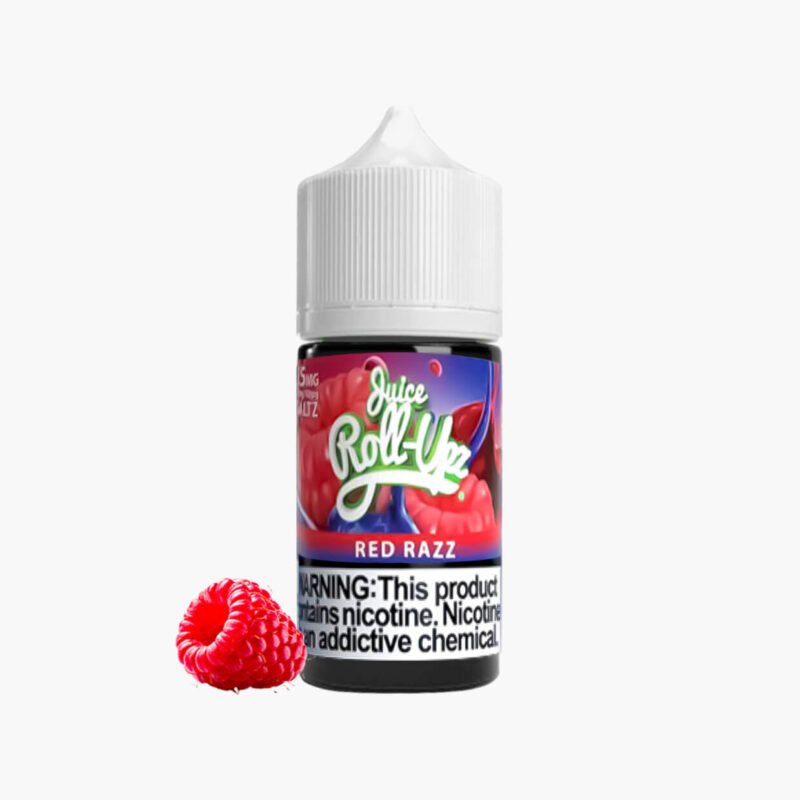 رول ابز توت احمر سولت نكهة سحبة | Roll Upz Red Razz Salt 30ml E-liquid