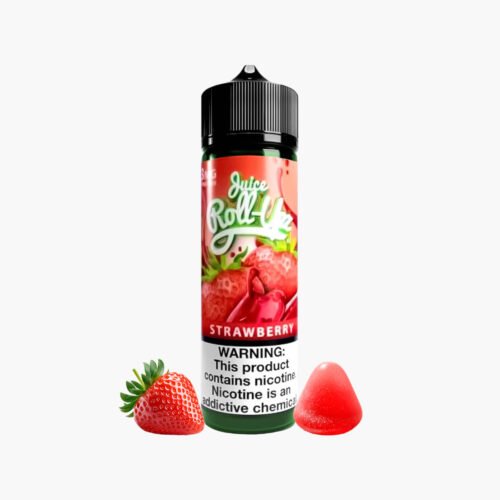 رول ابز فراوله نكهة فيب جوس | Juice Roll Upz Strawberry 60ml E-liquid