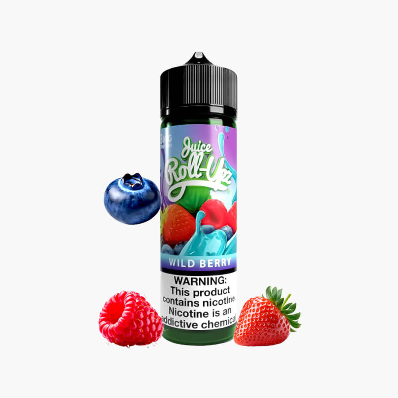 رول ابز وايلد بيري نكهة شيشة توت مشكل | Roll Upz Wild Berry 60m Juice